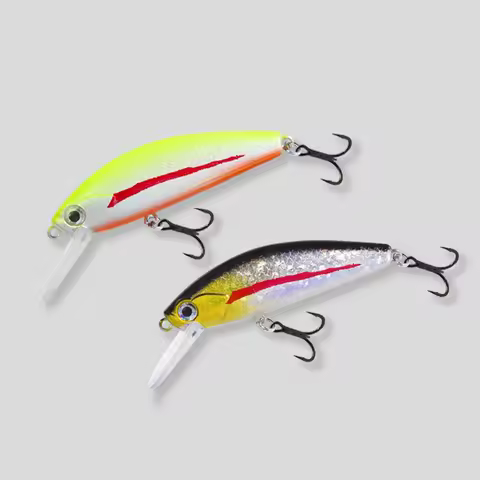 New Sinking Minnow Fishing 5.5cm/11g Lure Sinking Minnow Fishing Lures Hard Bait Black Minnow Wobble