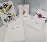 Chanel 香水吊飾 扣針 山茶花手繩