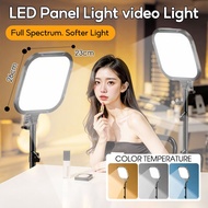LED Panel Light Video Light Bright Fill Light With Tripod For Photography Makeup & Photography Light