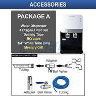 I-TECH Alkaline Hot & Normal / Hot & Cold Tabletop Water Dispenser Model DS-31 / DS-41 - 4 Stages Ko
