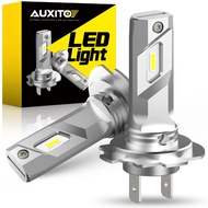 AUXITO 2PCS 80W18000LM H7 LED Headligh Bulb Upgraded 600% Brighter No Adapter Required Plug n Play C