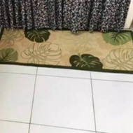 top produk keset runner /keset dapur/keset lantai panjang motif bunga