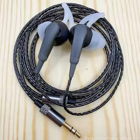 Original For Bose soundsport heavy bass wired earphones, black (no microphone) 95% new