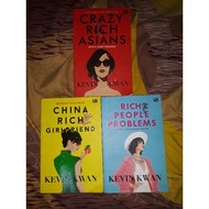 Kwan KVIN NOVEL PACKAGE (CRAZY RICH ASIAN, CHINA RICH GIRLFRIEND, RICH PEOPLE PROBLEM)