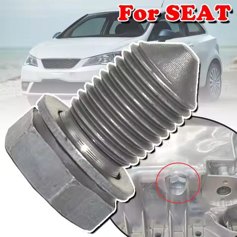 M14x1.5x22 Engine Oil Sump Pan Plug Drain Seal Washer Screw Thread N90813201 For SEAT Ibiza 6L 6J Le