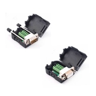 D DB9 Solder-Free Head Male Female
