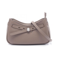 【二手】Tory Burch ROMY 斜背包 179955250ブラウン皮革單肩包 女士（全新）