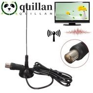 QUILLAN Digital Tv Antenna, Free Channel 5dBi TV Antenna Freeview, Free Channel Aerial Booster DVB-T
