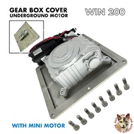 WIN 200 GEAR BOX C/W MINI MOTOR FOR UNDERGROUND AUTOGATE SYSTEM (SUITABLE FOR COMEX) AUTO GATE - AUTOGATE ONLINE