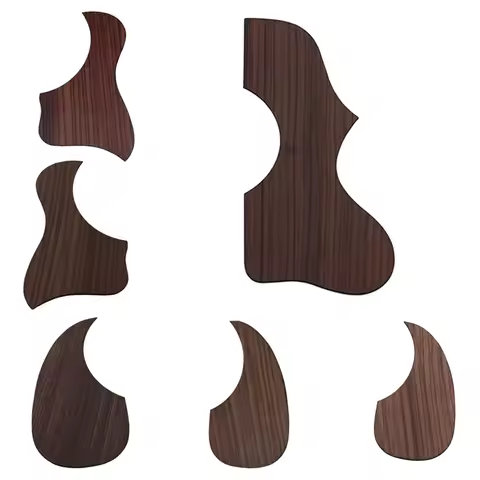 Solid Wood with Acoustic Guitar Guardn wood Double-Sided Tape Guitar Accessories Self Adhesive Guard