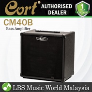 Cort CM40B 40 Watt Electric Bass Guitar Combo Speaker Amplifier (CM40 B)