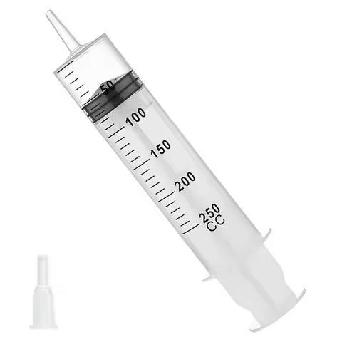 100ml 150 200ml 250ml 300ml 350ml 550ml Large Capacity Syringe Individually Sterile Sealed for Liqui
