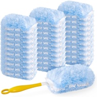 Duster Refill for Swiffer Duster, 30 Count Heavy Duty 2 Side 360° Duster Refills with 1 Handle, 4X M