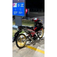 RL Red LEO exhaust 32mm open for y15. Lc135. Rs150. Ex5. wave. sym