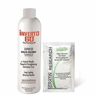 ▶$1 Shop Coupon◀  INVERTO 60 Advanced Gel Complex Brazilian Keratin Hair Blowout Treatment Formaldeh
