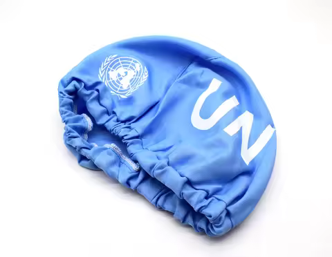 COSPLAY UNITED NATIONS PEACEKEEPING FORCE TACTICAL MILSPEC M88 HELMET COVER