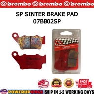 BREMBO SINTER REAR SP BRAKE PAD 07BB02SP BMW F650 F800GS S1000RR ORIGINAL