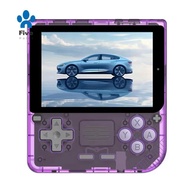 V10 Handheld Retro Game Console 3.5inch Screen  Game Console Linux Gamepad Supports Multiple 3D Emul