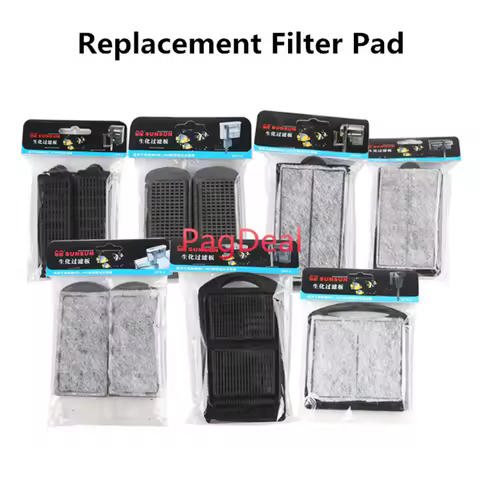 8pcs a lot Replacement Filter Cartridges Pads for SUNSUN Power Filter Part HBL-301 302 303 402 403 5