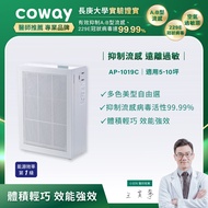 【Coway】綠淨力玩美雙禦空氣清淨機(經典白) AP-1019C