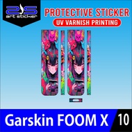SKIN Sticker Garskin Foom X Gear 5 UV Varnish Printing