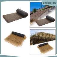 [AmlesoMY] Synthetic Thatch Roofing Artificial Straw Roll Multipurpose Synthetic Thatch Roof for Out