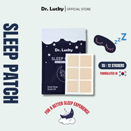 Dr Lucky Sleep Patch Bantu Tidur Melatonin Herbal Koyo Insomnia ISI 12 PCS Sulit Tidur Susah Tidur G