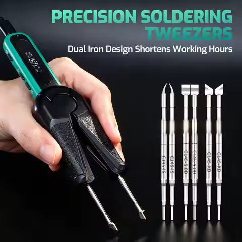 YIHUA 982-IX 60w Soldering Tweezers Precision Soldering Welding Tool Micro Soldering Tweezers Portab