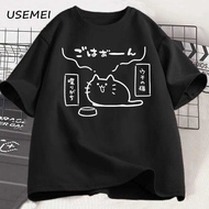 Style 4 29 Japanese Cat Printed T Shirts For Men Women Cotton Short Sleeve T Causal Trendy Loose