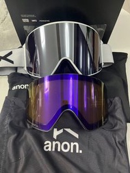 Burton Anon M4 白武士 專業滑雪鏡