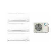 Daikin大金1.0匹+1.0匹+1.0匹一拖三MKC R32變頻淨冷多聯型分體冷氣機MKC70SVMN/CTKC25RVMN+CTKC25RVMN+CTKC25RVMN