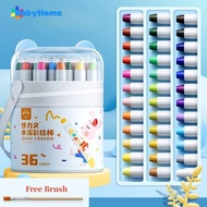 Babyhome Crayon Twist Washable 24/ 36 Color Crayon for Kids Non-Toxic Washable Art Drawing Pastel Oi