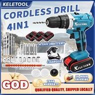 cordless drill Portable Wireless Waxing cordless impact drill Electric Drill Electric Cordless Drill