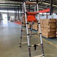 Loft Stairs Household Retractable Herringbone Ladder Walking Ladder Foldable Engineering Retractable