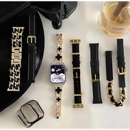 Luxury Gold black Strap Case For Huawei Watch Fit 4 Strap Metal Huawei watch Fit 3 Strap PC Huawei W