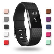 Replacement Bands for Fitbit Charge 2, Silicone Adjustable Classic Bands for Fitbit Charge 2,Women Men