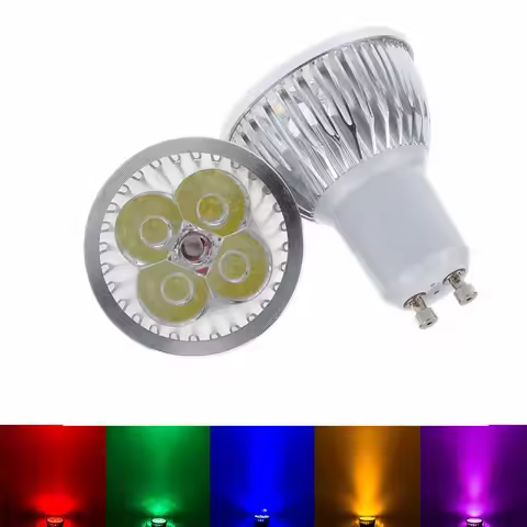 Bright 9W 12W 15W GU10 MR16 LED Bulbs Light 12V 110V 220V Dimmable GU10 Led Spotlights Red Green Blu