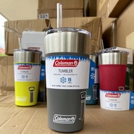 COLEMAN แก้วโคลแมน ปลายแก้วเปิดขวดได้ แท้จากอเมริกา Brew Insulated Stainless Steel Tumbler 20oz Stan