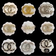 Medieval Decoration Brooch 22 New Style Chanel Style Pin Fragrance Grandma Camellia Female Pearl D H