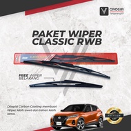 RWB CLASSIC WIPER PACKAGE NISSAN KICKS FRONT REAR 3 PCS