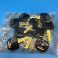 10PCS for Hitachi Excavator H800 Key ZAX60 70 120 210 200 Open Door Start Ignition Universal Key