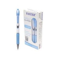 FASTER ปากกาลูกลื่น CX-KNOX 0.5 มม. หมึกน้ำเงิน (กล่อง 12 ด้าม) (355320-728359010)