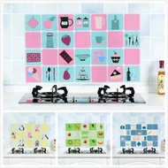 DH 45*75cm Waterproof Kitchen Anti-Oil Wall Sticker Adhesive Kitchen Tiles Protector Sticker Paper