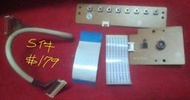 《原廠專用 按鍵板 遙控接收板 屏線》LG 樂金RM-37LZ55