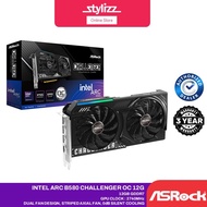ASROCK INTEL ARC B580 CHALLENGER 12G OC GRAPHICS CARD - XESS