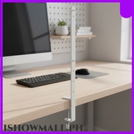 【ISHOWMAL】Nailless Adjustable Desk Clamp Bracket Set: Versatile Pegboard Organizers for