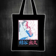 MHA TODOROKI SHOTO Printed tote bag canvas