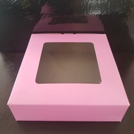 Kotak Kek/ Cake Box window/ kuih Lapis box / brownies box