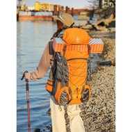 New Style Outdoor Backpack Men Large Capacity 90L Hiking Bag Multifunctional Hiking Backpack Camping