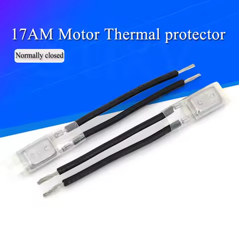 1-20PCS 17AM 60-180C 17AM019A5 Normally Closed 10A Overheat Protector Motor Power Temperature Switch